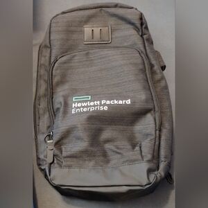 HPE Black Sling Bag With Attached USB Charger
